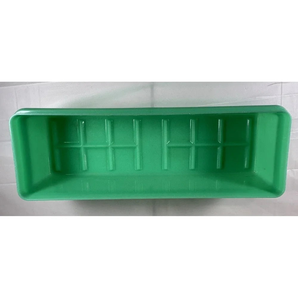 VTG Tupperware 782-4 Jadeite Green Celery Vegetable Keeper with‎ Lid no Tray